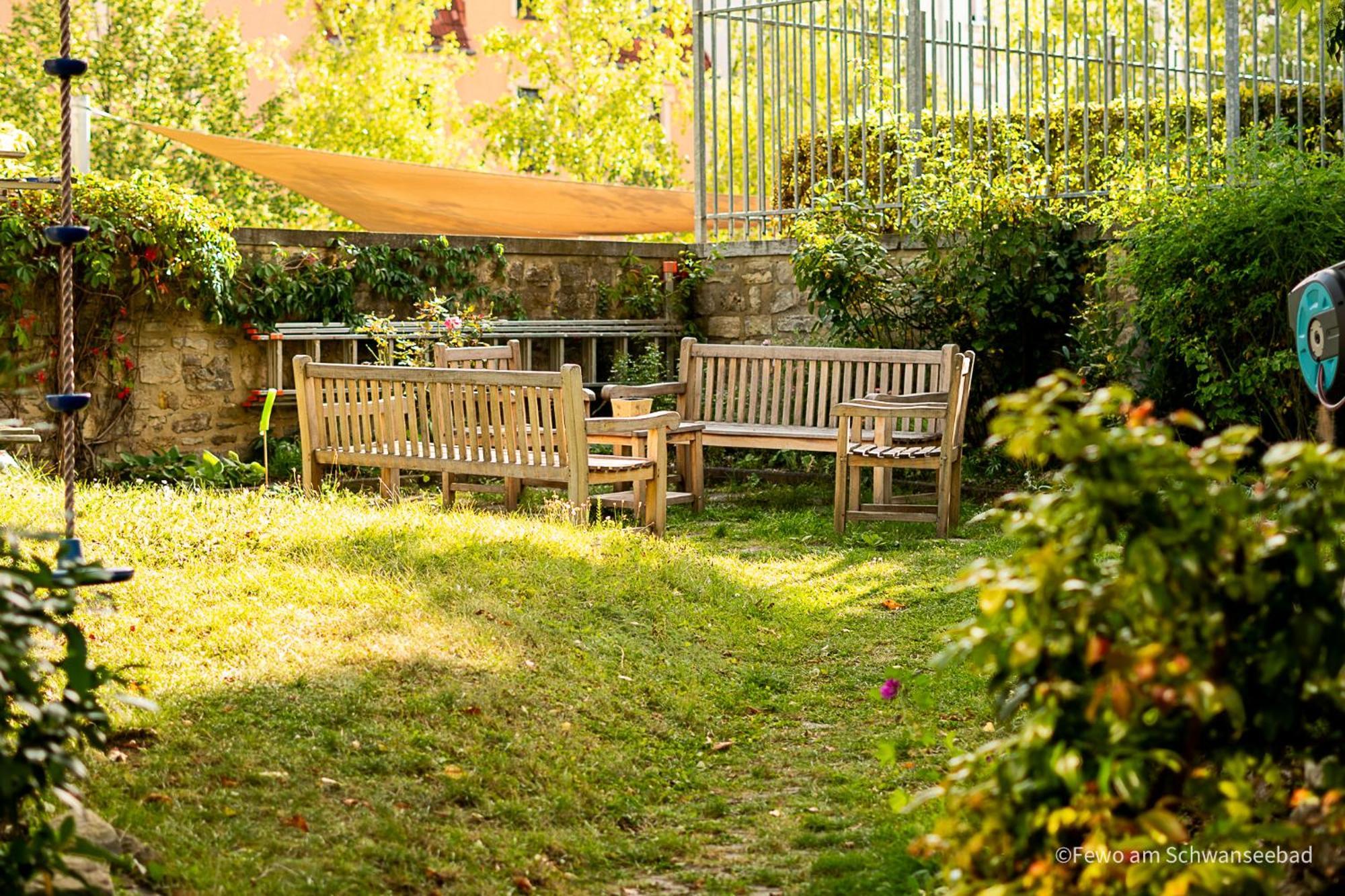 Fewo Am Schwanseebad Mit Garten - Ruhig, Familienfreundlich Und Zentrumsnah 魏玛 外观 照片